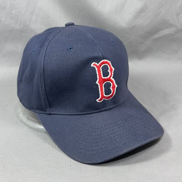 Vtg Twins Enterprise Boston Red Sox MLB Snapback Hat Cap Blue Light up Logo Mens - Picture 6 of 16